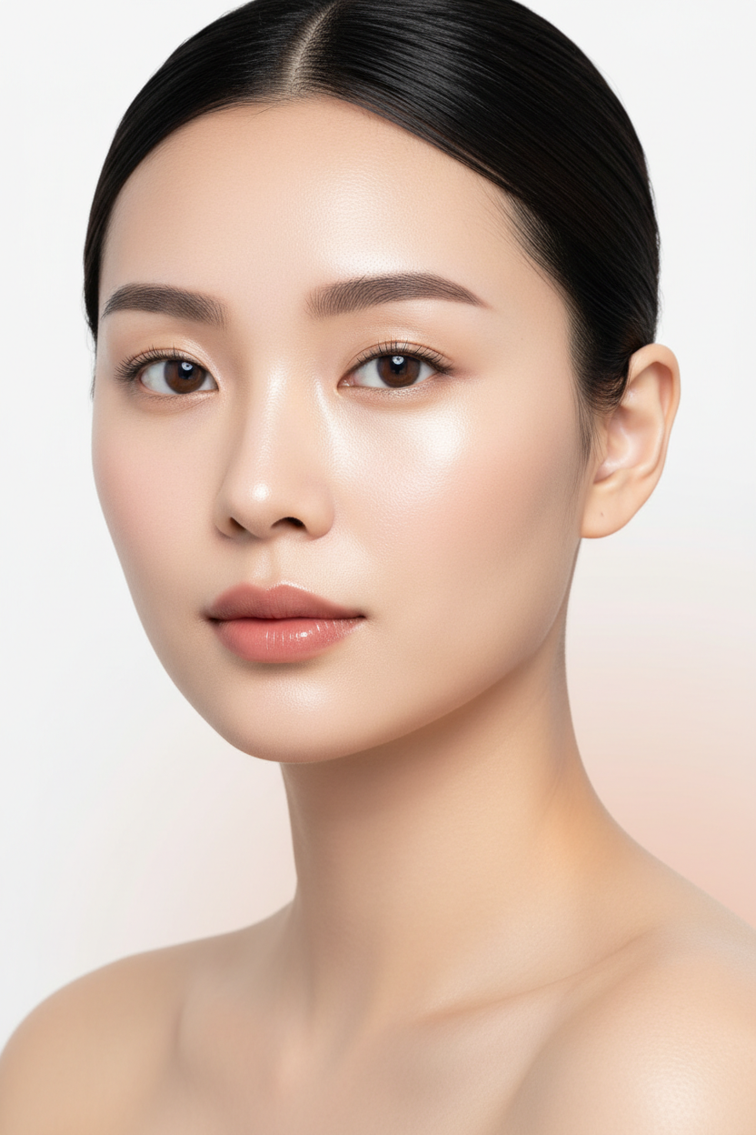 Glass glowy skin