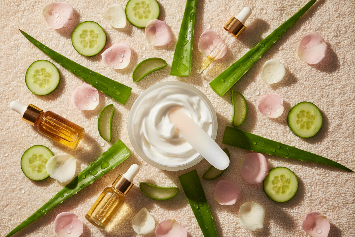 Hydrates dry & tired skin